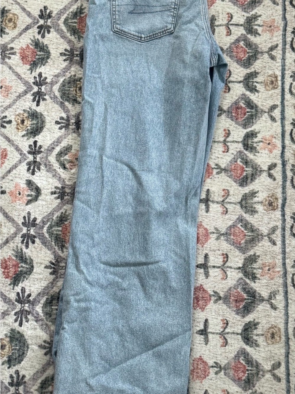 Light Blue Distressed Women’s Jeans - Picture 2 of 3